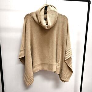 Ralph Lauren Black Label Brown Cashmere Knit Pull Over Poncho Size XS / S